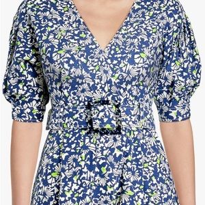 Tanya Taylor Coral Fit & Flare Dress